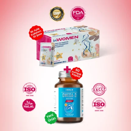 inWomen 30 Saşe + Omega 3
