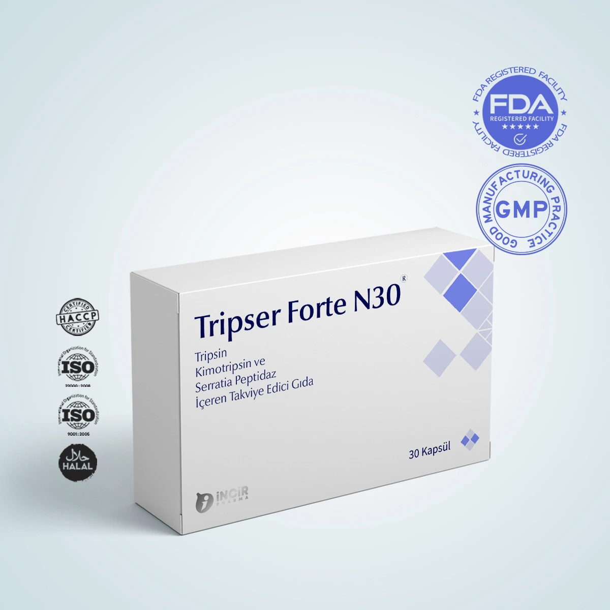 Tripser Forte Enzim Desteği – İncir Pharma